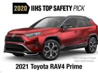 2021年丰田RAV4 Prime和Venza赢得IIHS的最佳安全选择奖