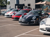 保时捷将五辆über特殊的911 GT汽车带到了洛杉矶的体验中心赛道