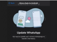 WhatsApp允许Android和iOS之间的聊天迁移
