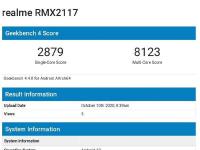 互联网看点：realmeQ2公布GeekBench跑分其单核成绩2879
