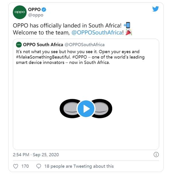 OPPO手机将上市南非:三款A系列中端机