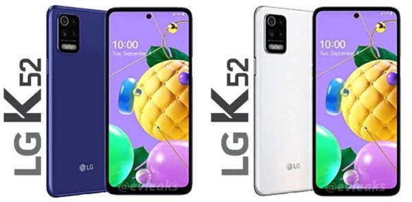 LG K52渲染图曝光:弯曲边缘设计+后置四摄