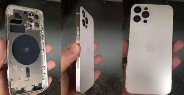 iPhone12 Pro白色版真机后盖曝光,手感上比11Pro要小