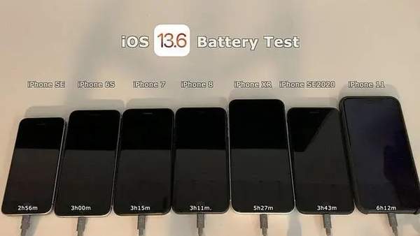 iOS13.6.1耗电快吗续航怎么样?iOS13.6.1电池续航实测