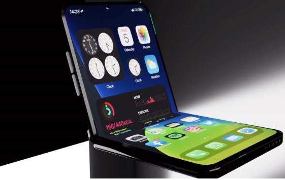 苹果可折叠iPhone曝光:外观类似Galaxy Z Flip