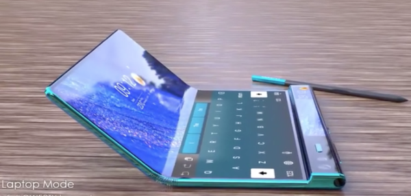 华为折叠手机最新款Mate X2:手写笔+双屏操作