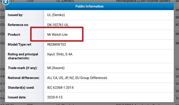 小米手表Lite曝光:搭载eSIM功能,售价不到1299元