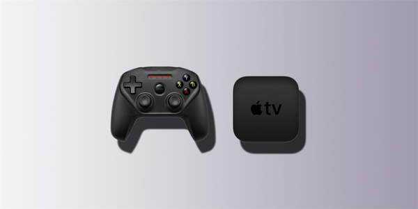 苹果Apple TV将推出全新游戏手柄,采用白色配色