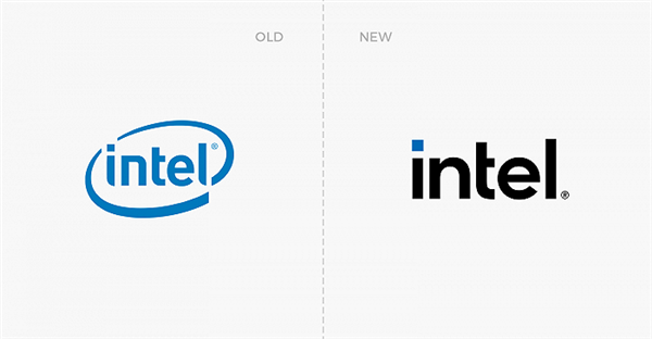 Intel更换Logo,经典圆圈设计消失