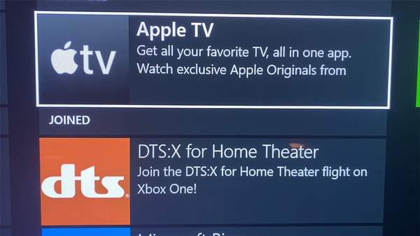Apple TV应用或将登录Xbox,可能在11月10日发布