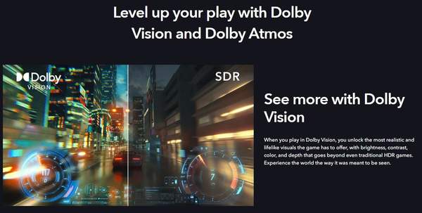 XboxSeriesS/X即将上市,支持杜比视界和全景声