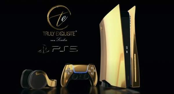 24K纯金版PS5开启预购,售价约7.1万元