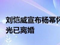 刘恺威宣布杨幂怀二胎是真的吗？最新消息曝光已离婚