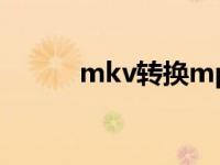 mkv转换mp4格式（mkv电影）