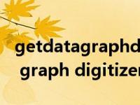 getdatagraphdigitizer使用方法（getdata graph digitizer）